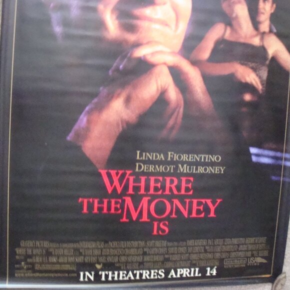WHERE THE MONEY IS - MOVIE BANNER - STARRING PAUL NEWMAN - Picture 4 of 6